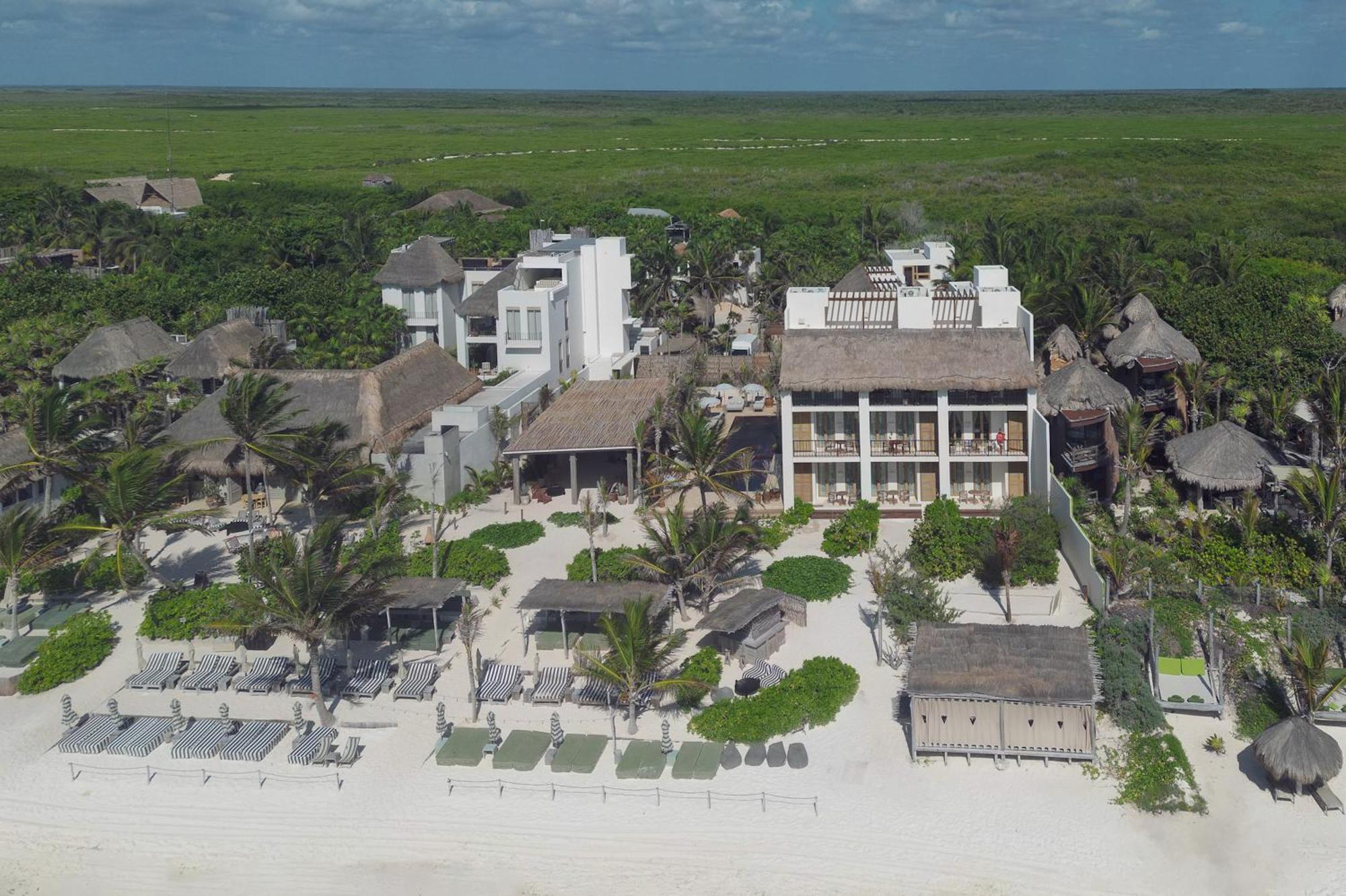 Suites Panamera Tulum Pueblo Buitenkant foto